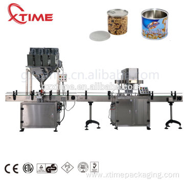 Automatic can canned weighing plastic bottle jar tin